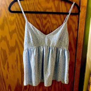 shein blue with white tank